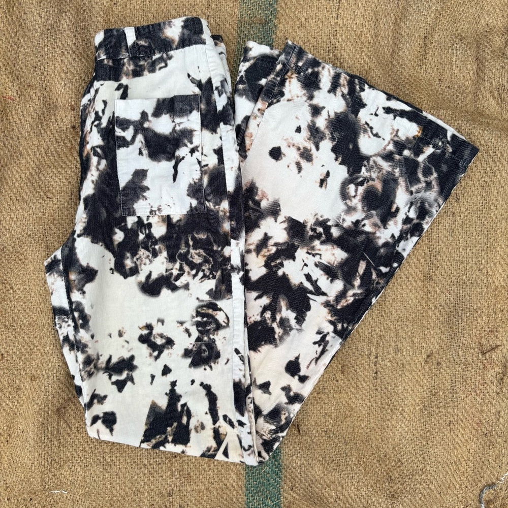 Cynthia Rowley Corduroy Tie-Dye Pants Size 0